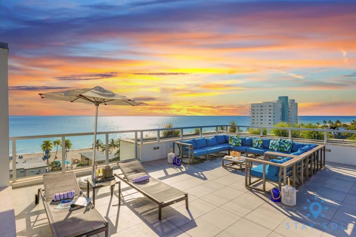 Apartment With Bay View Balcony - Pool - Up To 6 - Gym ฮอลลีวูด ภายนอก รูปภาพ